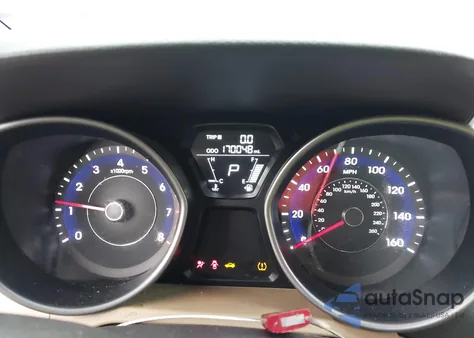 2013 Hyundai Elantra Limited z USA, uszkodzony, nr VIN 5NPDH4AE0DH201160